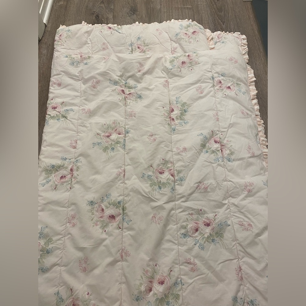 Simply Shabby Chic Kids Misty Rose Standard Pillow Sham + Twin Comforter set - Picture 11 of 16